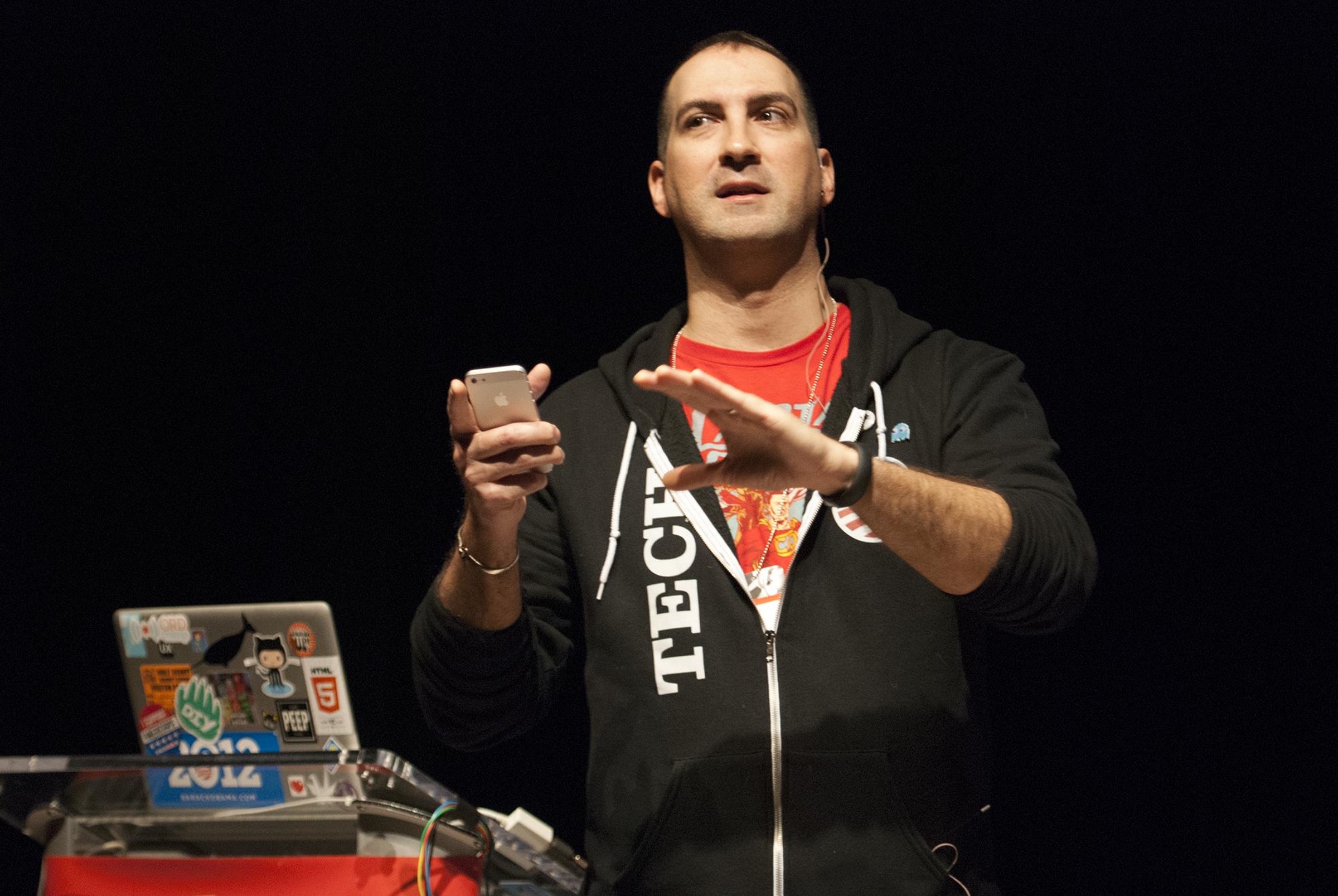 Jason Kunesh pesenting at Webvisions NYC 2013